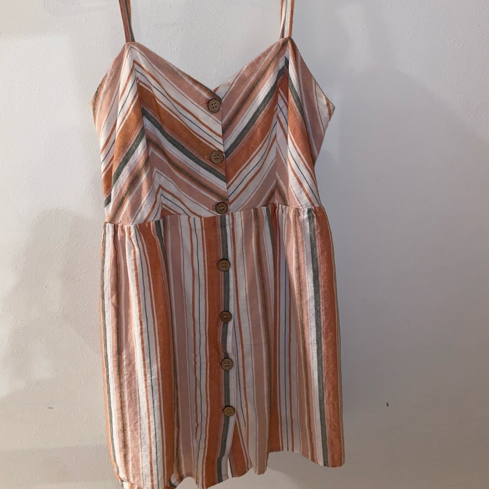 Cute button front dress